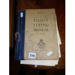 1950's RAF Pilot's Flying Manual with extra documents from the Air Ministry etc.