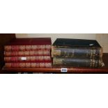 Four volumes of The Family Physician, and two volumes by Sachs, A Text Book of Botany and On The