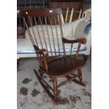 Modern Boston rocking chair