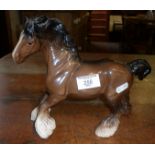 Beswick trotting shire horse