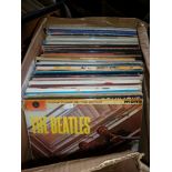 Large box of assorted vinyl LP's