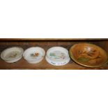 Mabel Lucy Attwell Shelley china Baby plate, a Price Kensington similar, another baby plate with