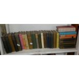 Shelf of small classics novels