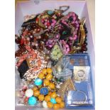 Collection of costume jewellery, some vintage
