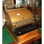 Large Edwardian shop till or cash register