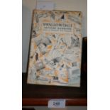Swallowdale, Arthur Ransome, pub. Jonathan Cape, dustjacket, 1955 edition