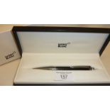 Montblanc Meisterstuck black propelling pencil in case