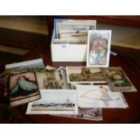 Collection of assorted postcards