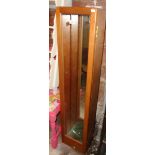 Tall narrow display cabinet