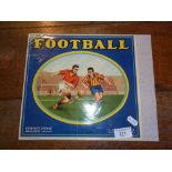 Advertising: Football - 1930's vintage coloured Spanish fruit crate label, 9.5" x 10.5"