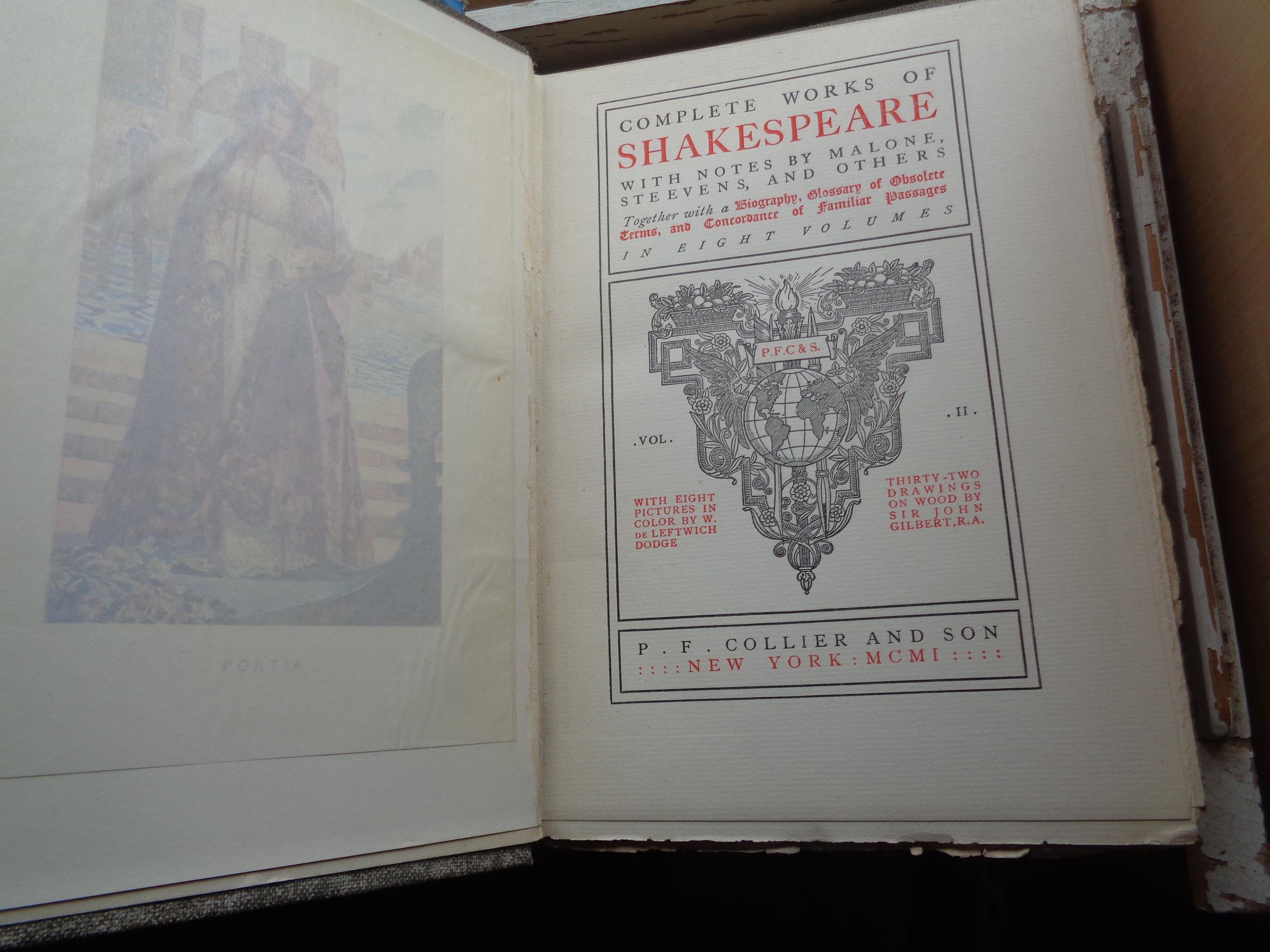 Six volume edition de luxe of Gibbons Rome, pub. Charles C. Bigelow & Co, 11 vols of Rudyard - Image 2 of 3