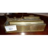 Brass curling tongs warmer