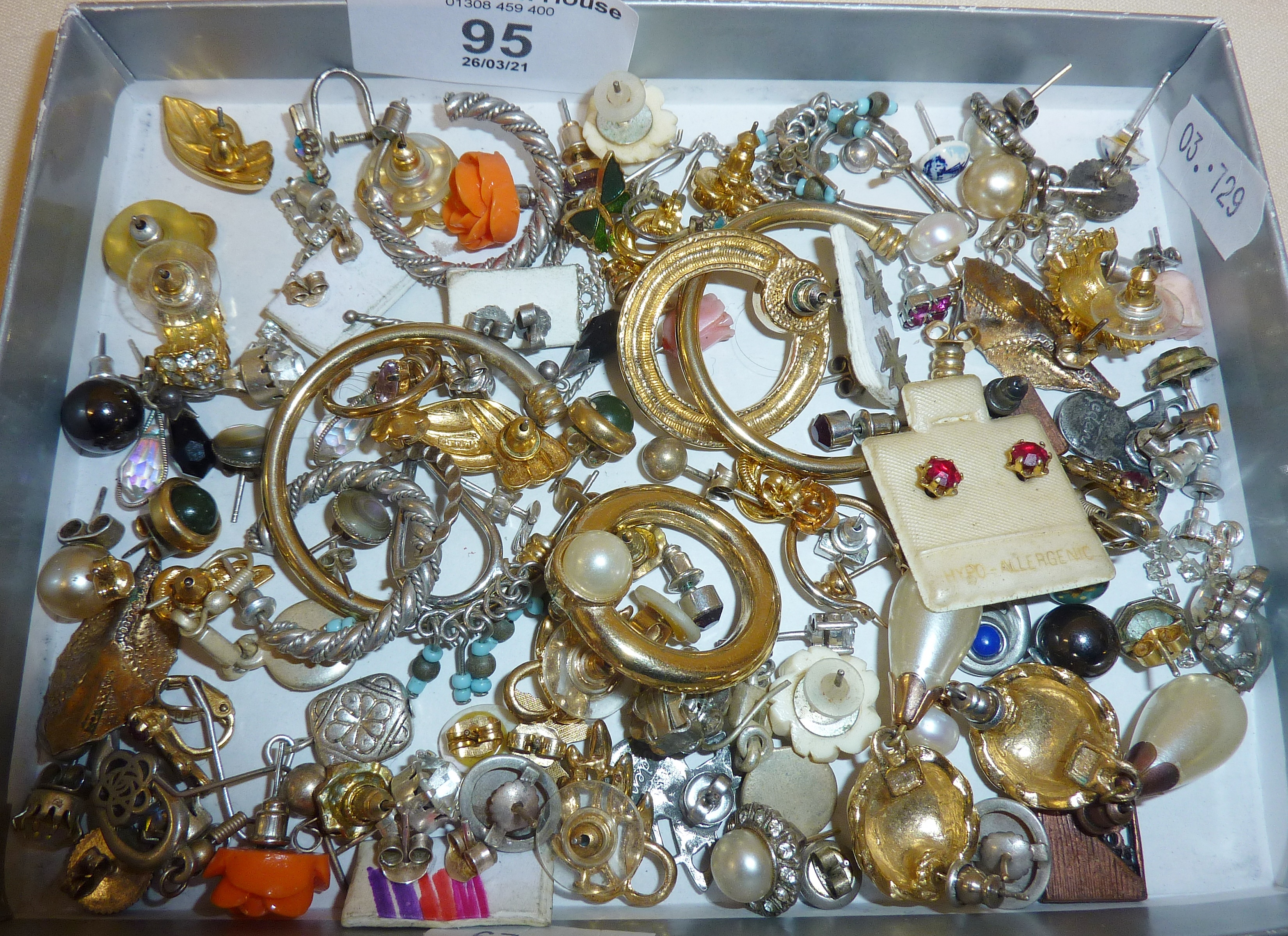 Collection of vintage earrings