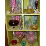 Large quantity of assorted glassware