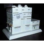 Coalport china model of Gieves & Hawkes store in London, limited edition of 500