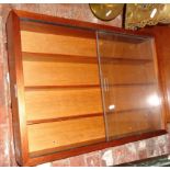 Wall display cabinet