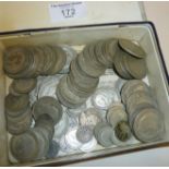 Quantity of silver coins (approx 695g)