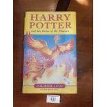 Harry Potter and the Order of the Phoenix 2003, First Edition, with dust jacket
