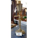 Brass street lamp model table lighter