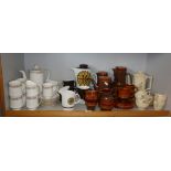 Four coffee sets, inc. Beswick and Royal Albert, etc.