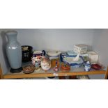 Assorted ceramics, etc., including Japanese Imari