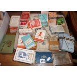 Collection of vintage and older playing card decks