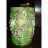 Chinese green squirrel brush pot