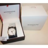 Mondaine Official Swiss Railways watch, in original box