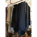 Vintage Clothing: Man's Dress Suit, another similar with tails, camel hair coat, a 'Convoy Coat'