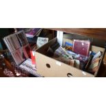 Large quantity of postcards, cigarette and tea cards