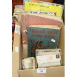 Stamp collection in four albums and some loose, inc. Penny Black, Blues and early China, etc.