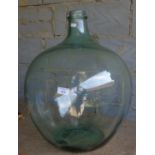 Large glass carboy jar