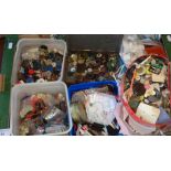 Large collection of old and vintage buttons and sewing haberdashery