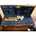 Henri Selmer No.II saxophone with accessories in case