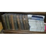 9 hardback volumes of A History of Painting by MacFall (early 20th c.), and a 10 volume set of the