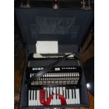 Vintage Hohner Student 80 black accordion in case