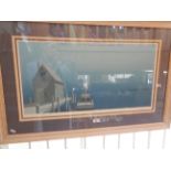 Keith Reynolds, a large colour print 72/495, titled "Sea Shack", image size 14" x 28", signed in