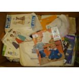 Quantity of vintage dress patterns - Simplicity and Butterick, etc.