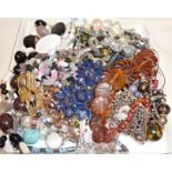 Large quantity of costume jewellery