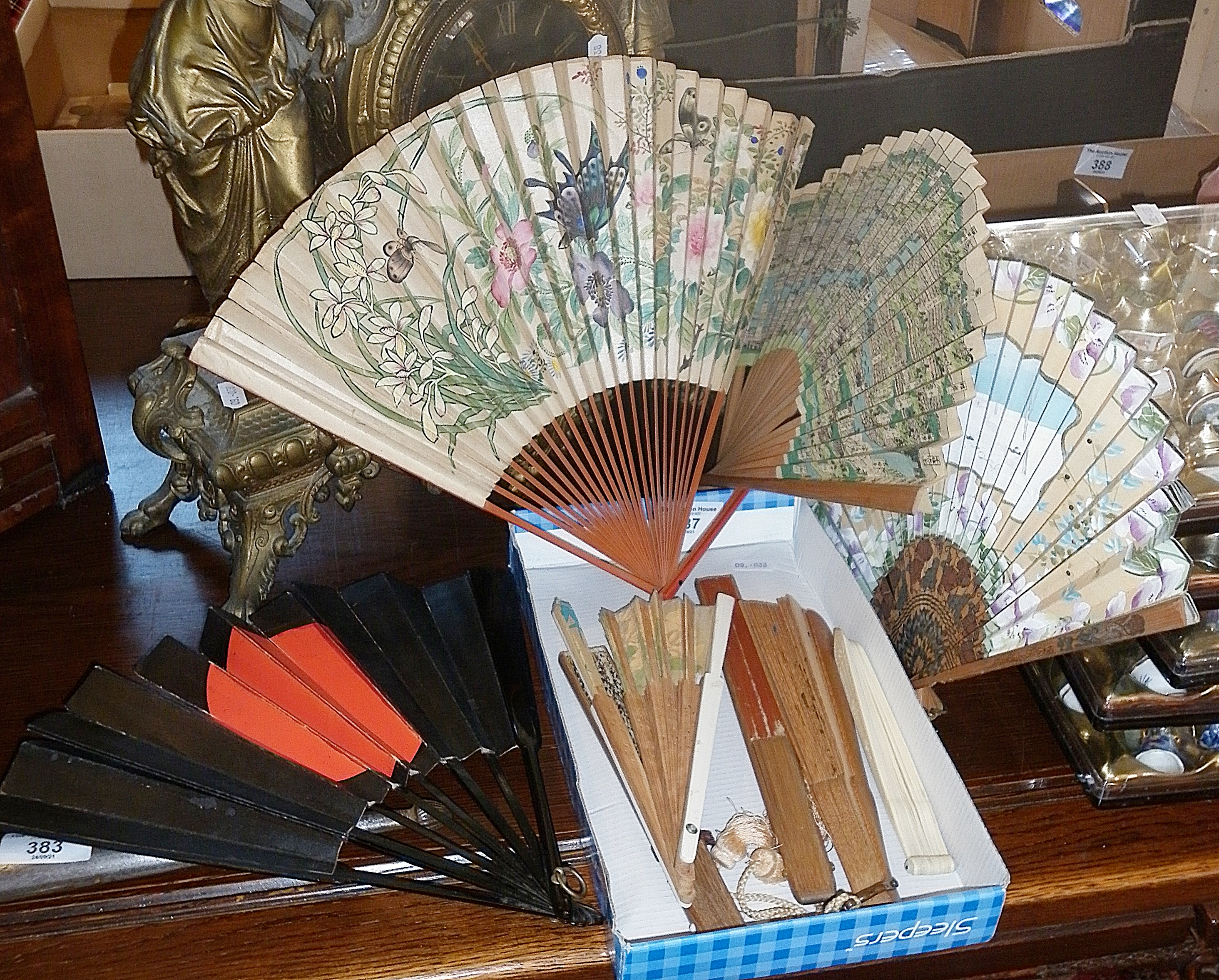 9 various fans