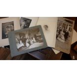 Group of Victorian, Edwardian and later photographs, inc. weddings, Guys Hospital wards, and some