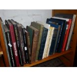 Collection of assorted reference books