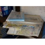 Quantity of Ordnance Survey maps and Topographical Air Charts