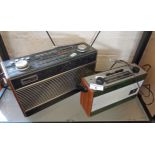 Roberts R757 3 band radio and a Roberts Model R800 radio