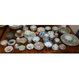 Large quantity of 18th and 19th c. Chinese tea bowls, plates and dishes etc.