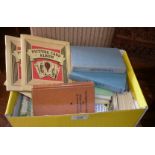 Collection of tea cards, loose and in albums together with 5 Observer books