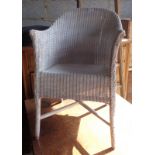 Lloyd loom armchair