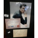 Autographed photo of Dirk Bogarde (COA)