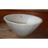 Keith Murray Wedgwood Moonstone salad bowl (some crazing)