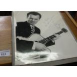 Postcard album containing autographed postcards from stars of the 1950's and 1960's. Including